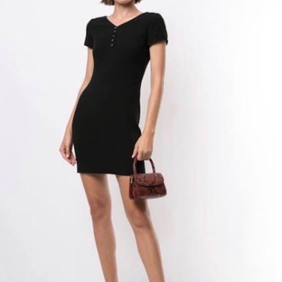 CHANEL Dresses & Skirts - 🔥VINTAGE CHANEL: Designer Navy “CC" Button Dress